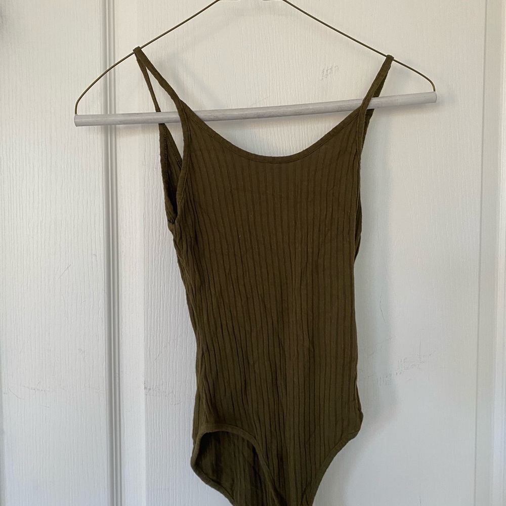 Urban Outfitters green bodysuit